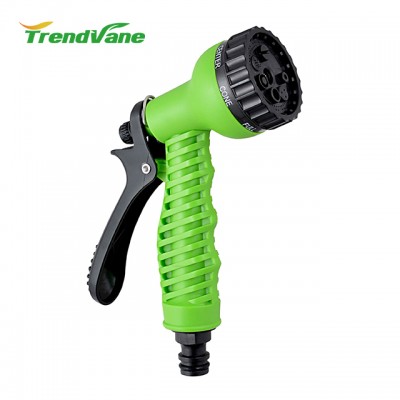 2018 new products soft grip ABS multi function plastic misting water spray nozzle with variable flow controls