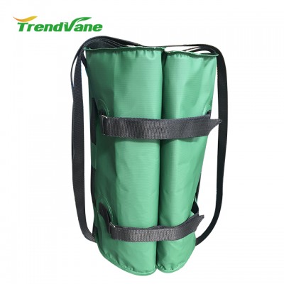 2018 new products trendvane 500D heavy duty PVC weighted gazebo tent feet foot bag