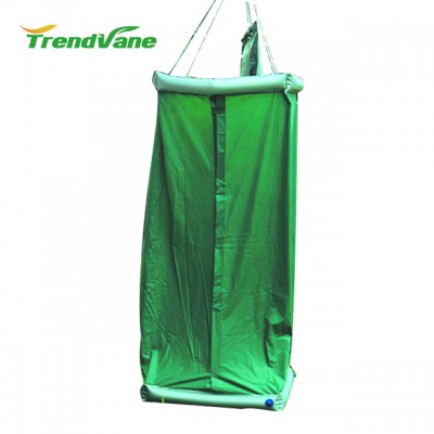 2018 new products portable heavy duty PVC inflatable outdoor camping toilet shower cabin